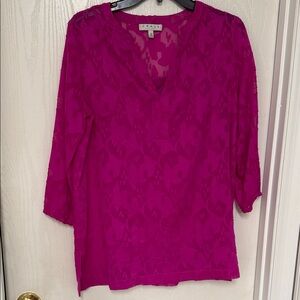 Chaus Fuchsia Blouse